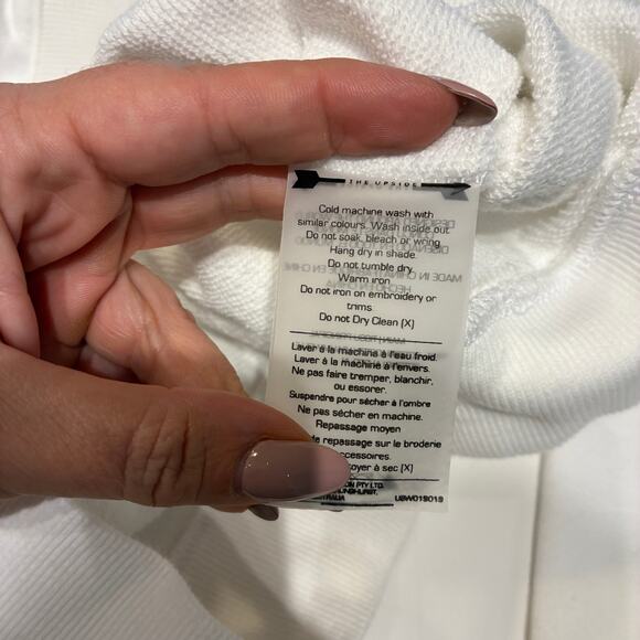 The Upside White Bondi Arrow Sweatshirt Small - Picture 7 of 11